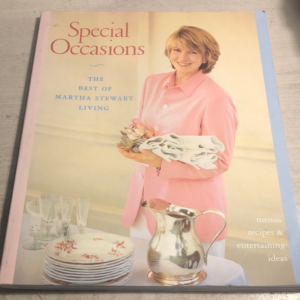 Martha Stewart Best of Martha Stewart Living Special Occasions Cookbook